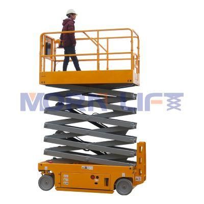 Middle-Level 10m Morn CE China Mobile Work Platform Scissor Lift