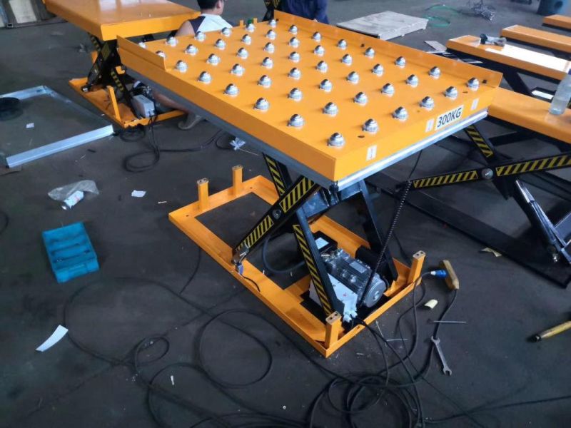 High Performance Simple Structure Four Electric Scissor Lift Table