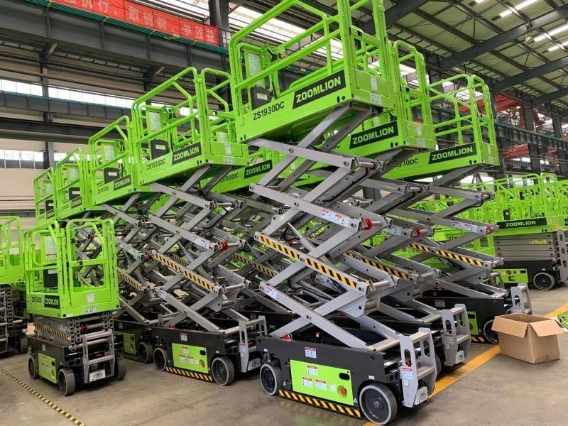 Mobile Electric Scissor Lift Table Aerial Work Platform Price