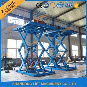 3t 5m Warehouse Cargo Lift Material Loading Hydraulic Scissor Lift Platform