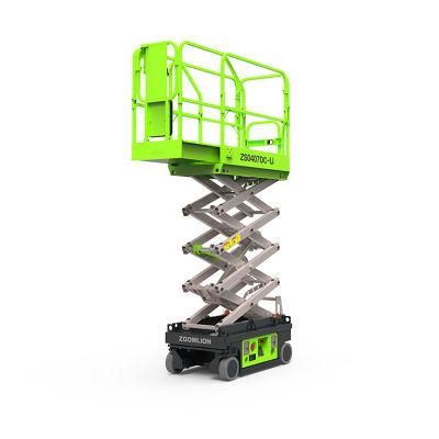 New Acntruck Zs0407DC Electric Hydraulic Scissor Lift Mechanical Lifting Platform