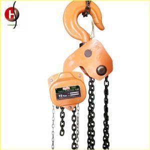 Building Equipment Hand Operated Lifting Chain Block Vt Hoist 1t