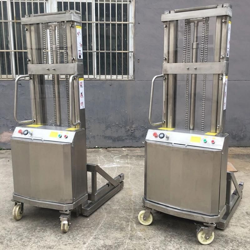 Stainless Steel Battery Operated Stacker