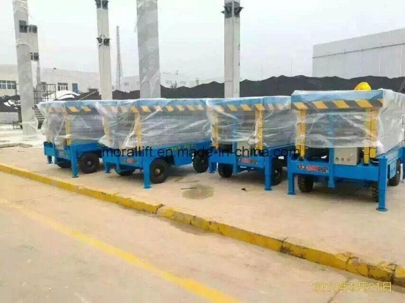 Hydraulilc Mobile Scissor Portable Work Platform