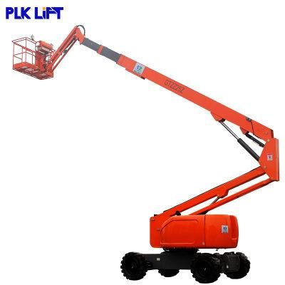 High End 10m 14m 18m Articulating Telescopic Electric Boom Lift with CE