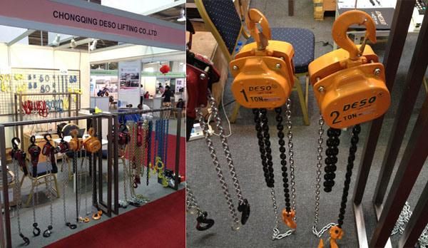 Construction Manual Lifting Steel Chain Hoist / Manual Chain Block a Type