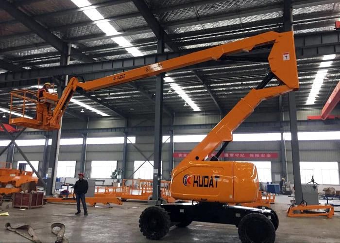 22m Articulated Boom Lift Cherry Picker for Aerial Work