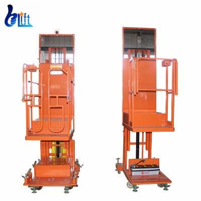 Hydraulic Portable Electric Mobile Order Picker with CE with 2.7-4.5m Lifting Height