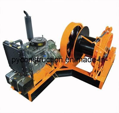10ton Diesel Ming Winch Hoist for Pulling and Lifting (JMD10)