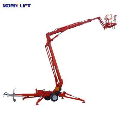 Articulated Morn Package Size 5.4*1.6*1.9m China Towable Man Lift Boom