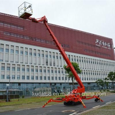 53m Self-Propelled Electric Powered Telescopic Spider Lift (KD-T53)