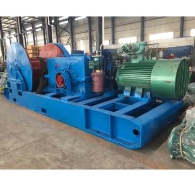 Jsdb-10 Flameproof Intrinsically Safe Equipment Double Speed Winch Factory