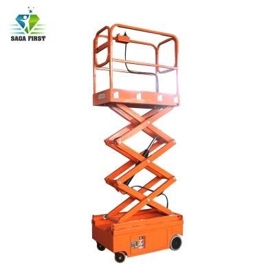 Small Mini Self Propelled Electric Hydraulic Scissors Lift Platform