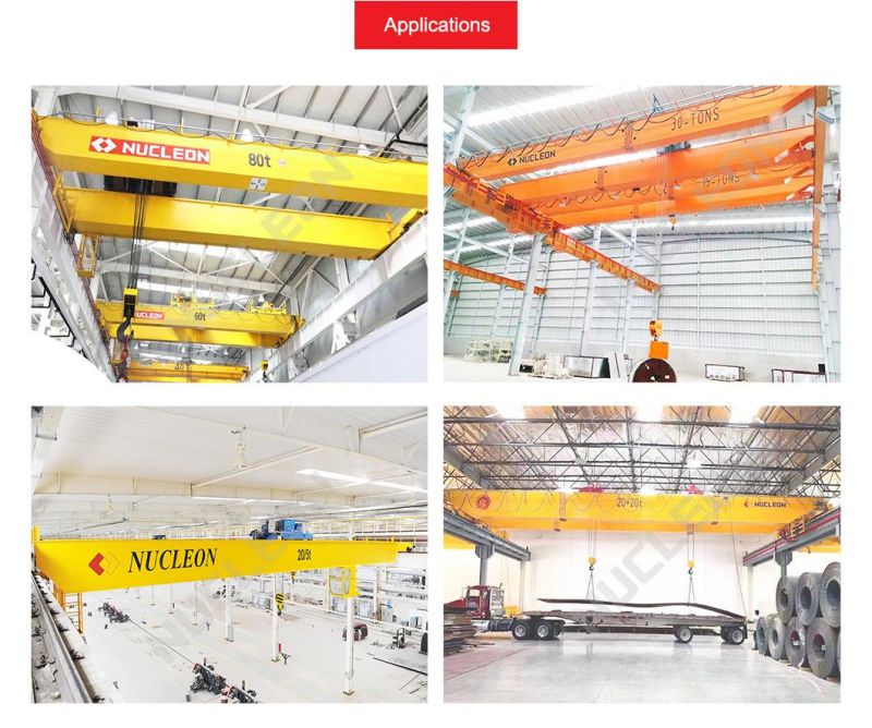 4 Posted Electrical Winch Trolley System 20t 32t for Double Girder Overhead Travelling Crane