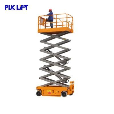6m to 12m Electric Hydraulic Aerial Work Man Lift Driveable Scissor Lift