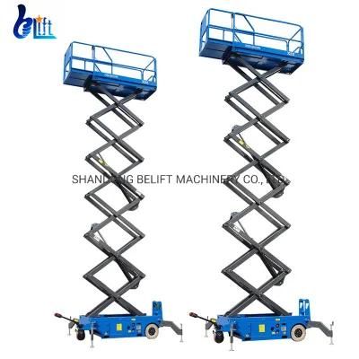 Hot Sale Full Electric Mobile Motor Scissor Lift for Construction
