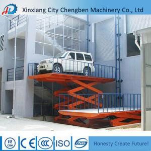 Car Used Stationary Lifting Platform with Emergency Device