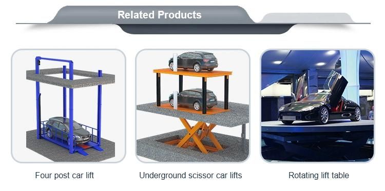 Free Spare Parts and 24h Online Service Hydraulic Cargo Scissor Lift Platform