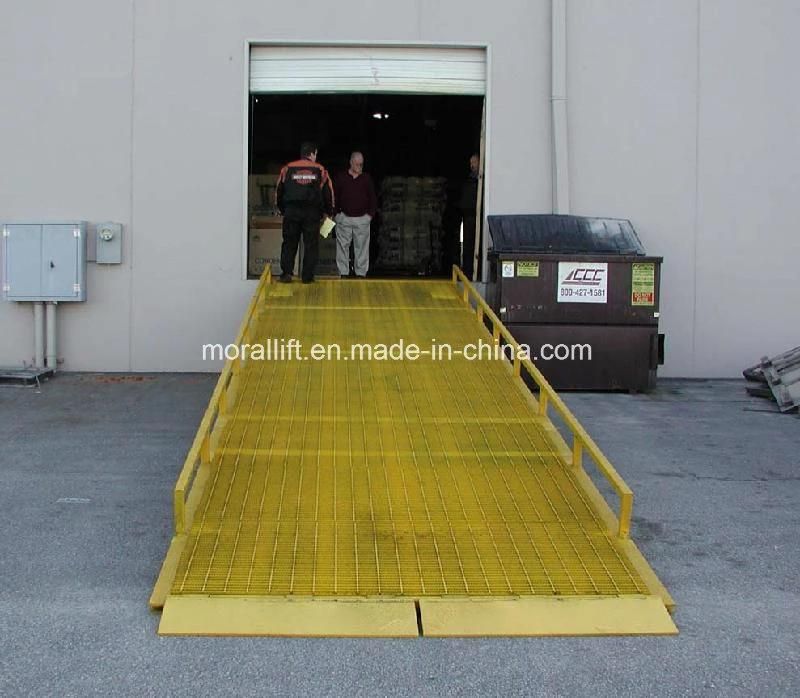 10t Loading Capacity Mobile Hydraulic Dock Leveler