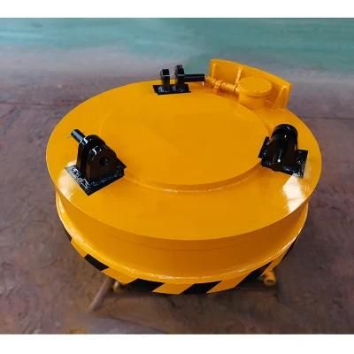 0.7 M to 1.8 M Lifting Electromagnet Scrap Chuck Circular Electromagnetic Chuck High Magnetic Chuck Multi Specification
