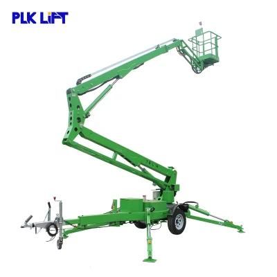 10m Electric Battery Boom Lift Hydraulic Aerial Cherry Picker for Sales