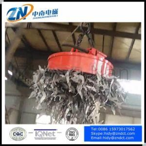 75% Duty Cycle Lifting Magnet for Transport 1300kg Steel Scraps