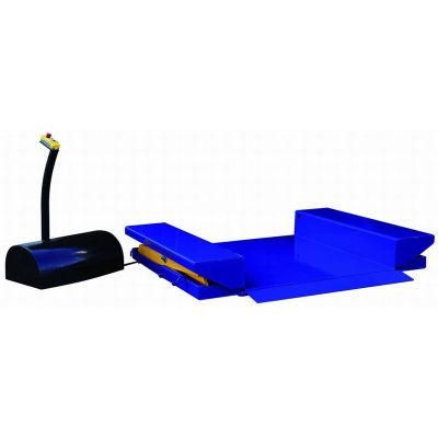 Ground Level Dock Lift Provides Access for Pallet Jacks, Dollies and Specialty Carts