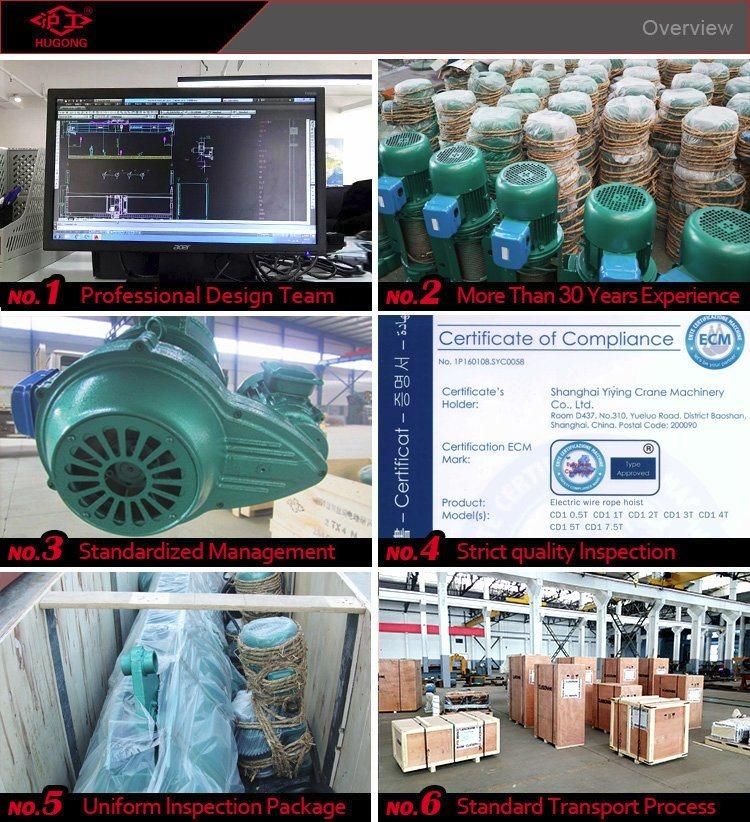 Mini Electric Wire Rope Hoist and Cranes