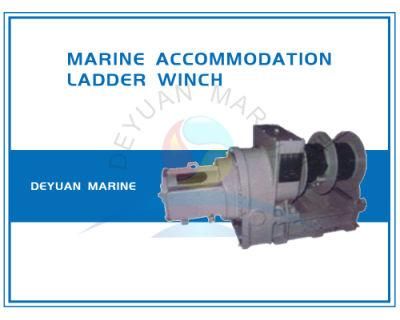 Lr Approved Marine Accommodation Electric Ladder Winch for Vessel