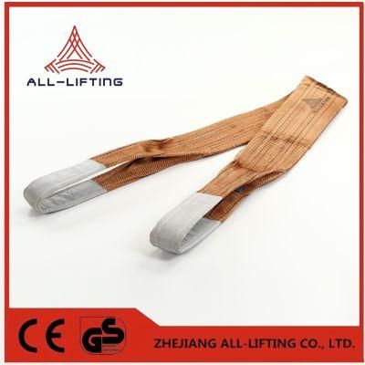 Sf7: 1 6000kg Double Flat Eye to Eye Lifting Belt Polyester Webbing Sling