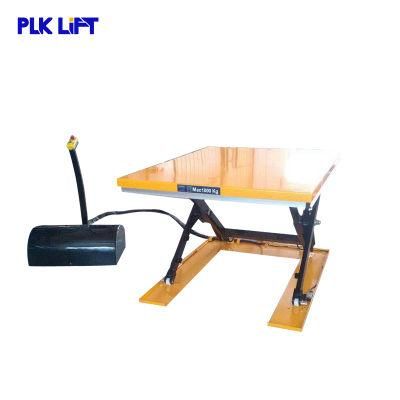 Work Use Hydraulic Electric Low Profile Lift Machine