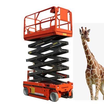 Fully Electric Self Propelled Work Platform Aerial Lift Platform Hydraulic Scissor Lift