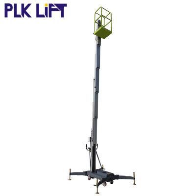 Hot Selling Aluminum Mast Aerial Lift Platform One Person Lift
