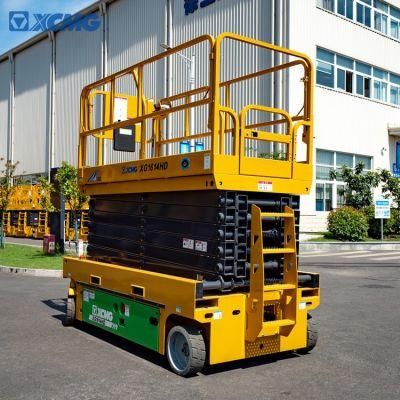 XCMG Brand New Xg1614HD Hydraulic Drive Scissor Lift Table Aerial Mobile Elevating Work Platform 16m with Lead-Acid/Lithium Battery Price
