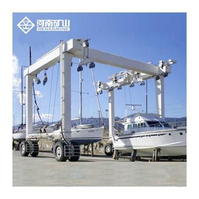 Hot Sale Mobile Boat Lifting Gantry Crane Yacht Lift Gantry Crane