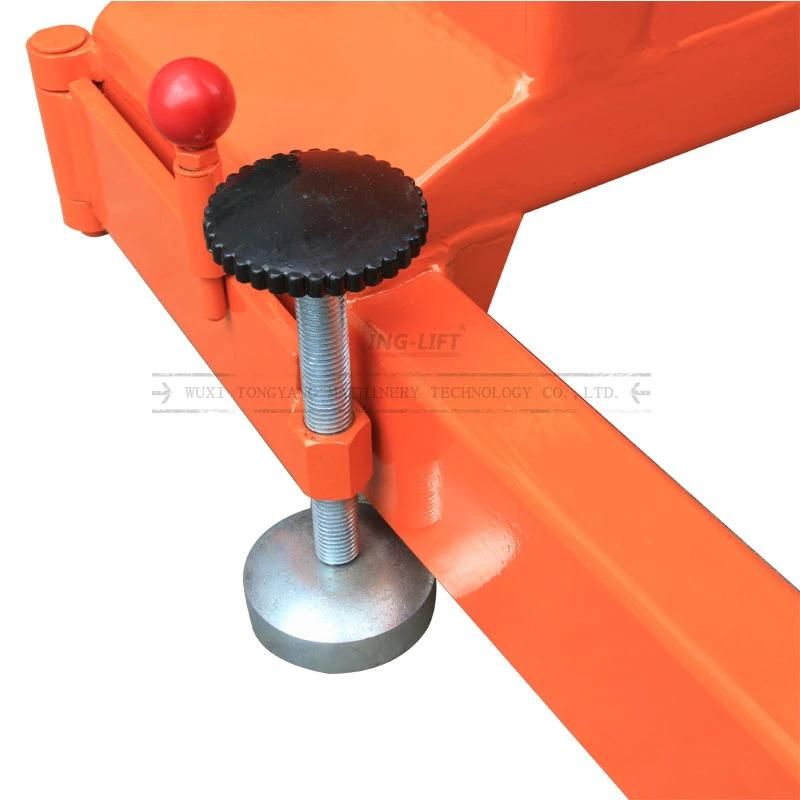 Loading Capacity 400kg and Dumping Lift Height 1500mm Electric Portable Drum Dumpers