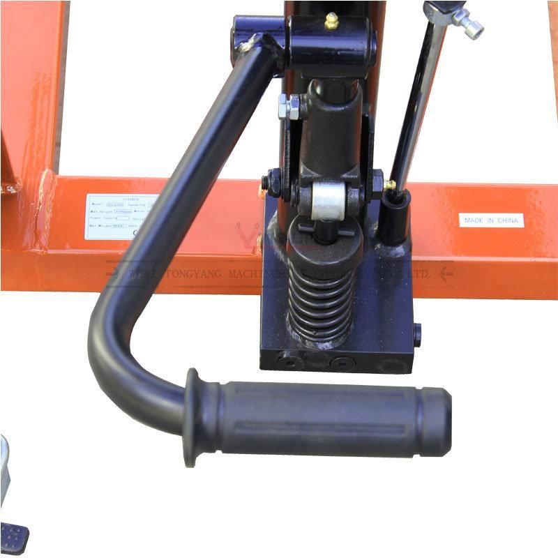 400kg Fixed Fork Type Light Duty Hand Stacker with 1200mm Lifting Height PF4120A