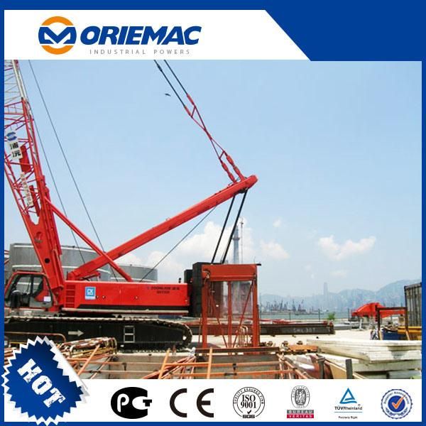 Hoisting Construction Equipment Zoomlion Crawler Crane 80 Tons Quy80
