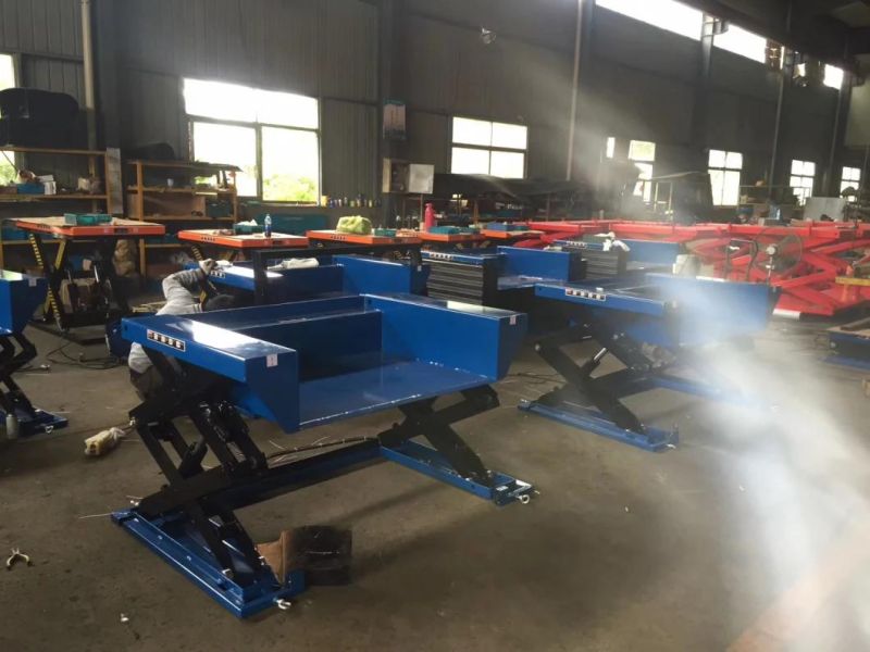 Daxlifter CE Approval Electric Powered Load&Unload Scissor Lift Table