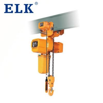 China Manufacture Single &amp; Dual Speed Motor Lifting Electric Chain Hoist