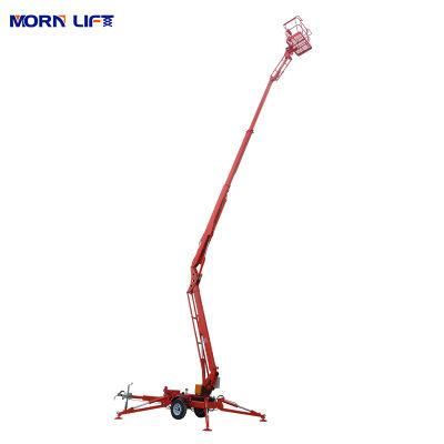 Tree Care and Maintance Boom Lift Aerial Trailer Mounted Cherry Picker