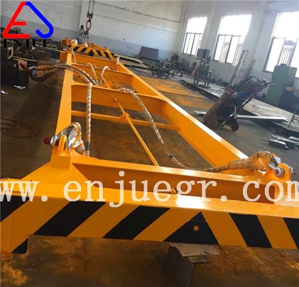 Manual Telescopic Over Height Container Frame Container Lifting Beam for Flat Rack for Stacker Supplier