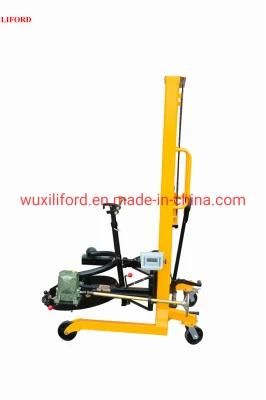 Da450-1 Capacity 450kg Hydraulic Drum Lifter Stacker with Weighing Scale
