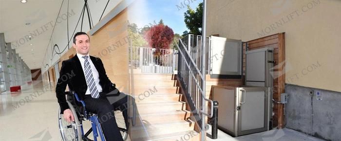 8m Vertical Platform Lift for The Diabled