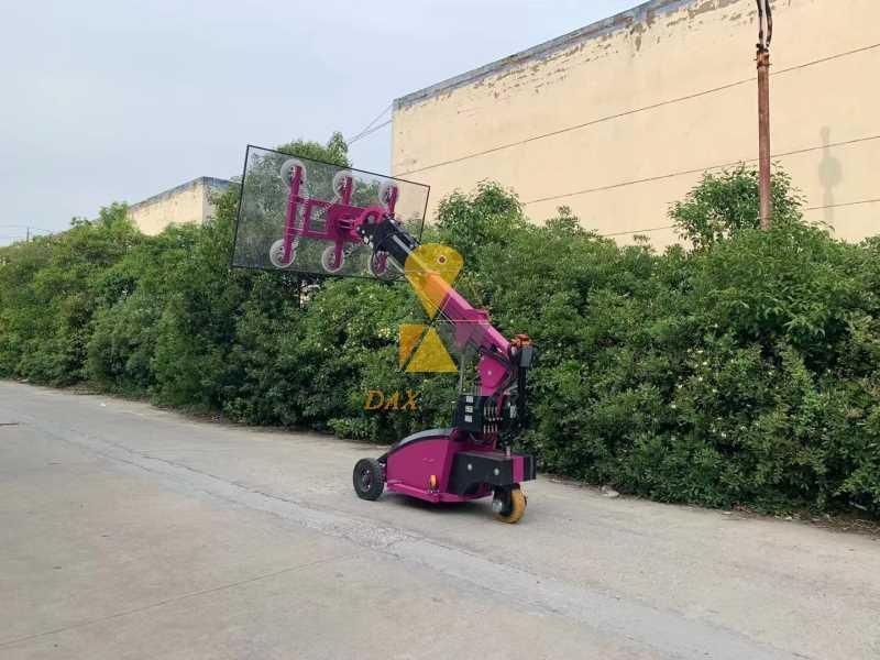 Electric Battery Hydraulic 300-800kg Pneumatic Robert Suction Cup Vacuum Lift Glass Lifter