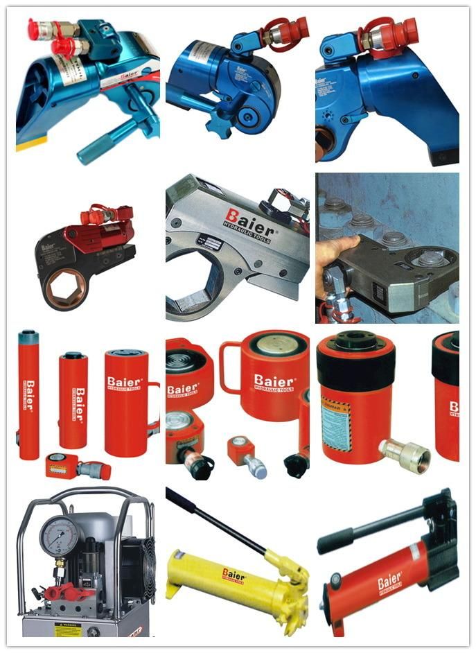 Pancake 10t to 150 Tons Hydraulic Jack Big Tonnage Factory Price Low Height Big Tonnage Big Capacity