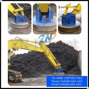 1100kg Steel Scrap Lifting Capacity Excavator Lifting Magnet Emw5-150L/1