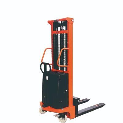 China Top Rank Semi-Electric Pallet Stacker