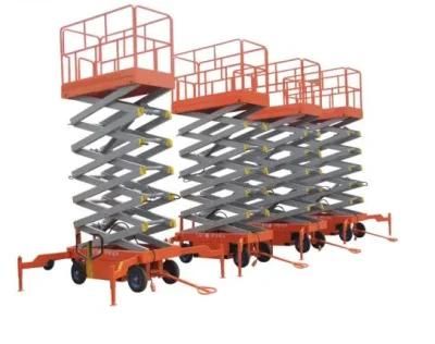 10m Electric Hydraulic Auto Scaffolding Scissor Lift for CE