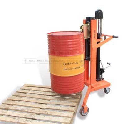 Dtf450b Hand Hydraulic Rotating Oil Drum Lifter with Triangle Legs